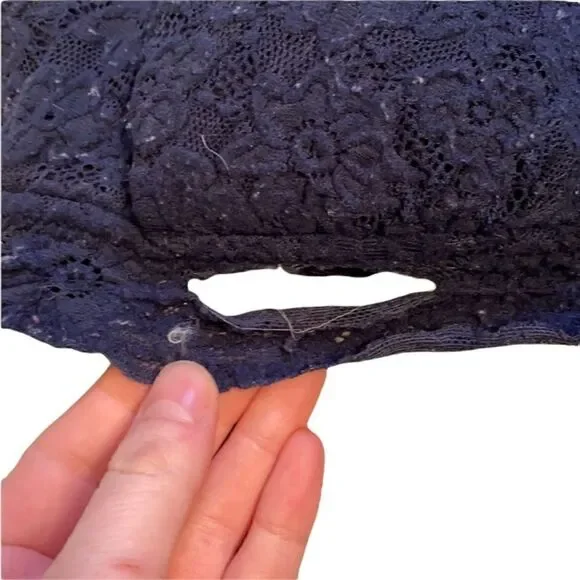 5/$25 DEAL NAVY BLUE Aerie Bralette - Picture 4 of 7